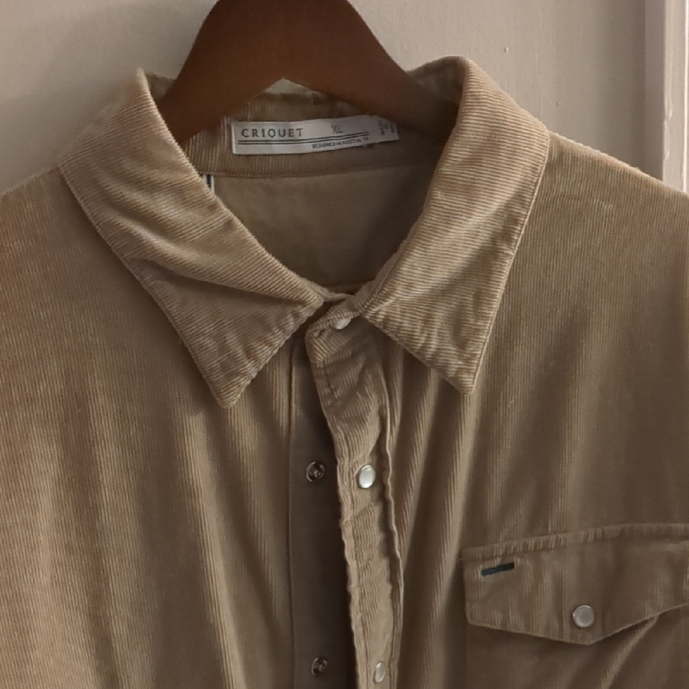 Criquet Beige Corduroy Shirt